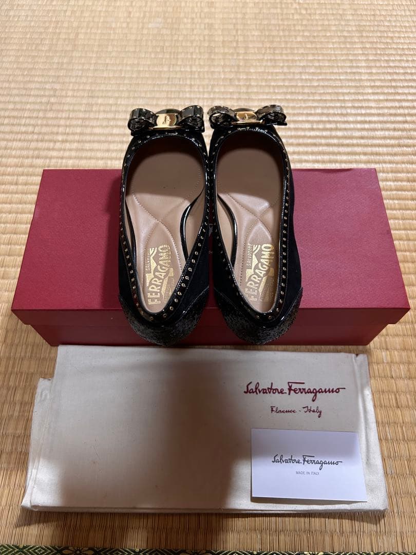 【美品】Salvatore Ferragamo 靴 ヴァリナ