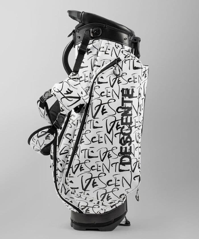 デサントゴルフ【万美コレクション】オリジナルプリントキャディバッグ(スタンド式)