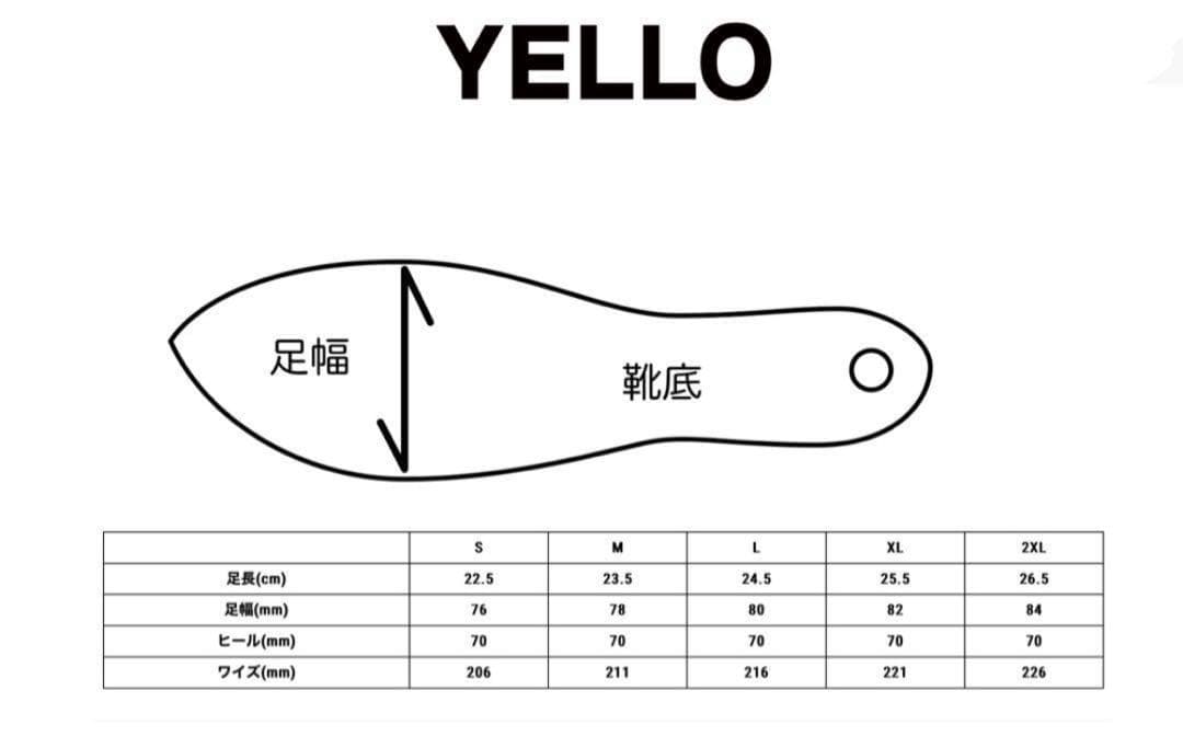 YELLO QUINNSANDALS✳︎カラーピンク✳︎サイズL