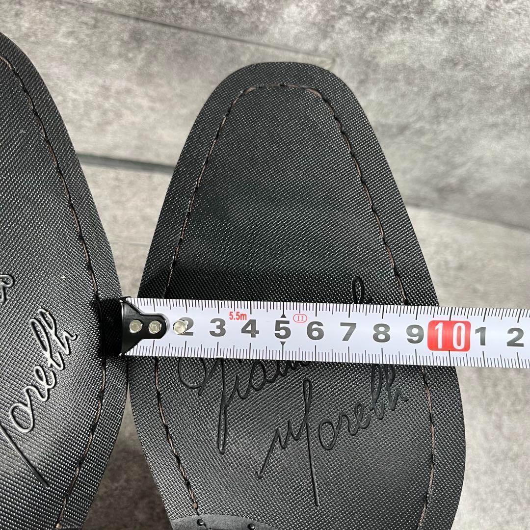 極美品 ジャンカルロモレリ　レザー　ビジネスシューズ ストレートチップ 26.5