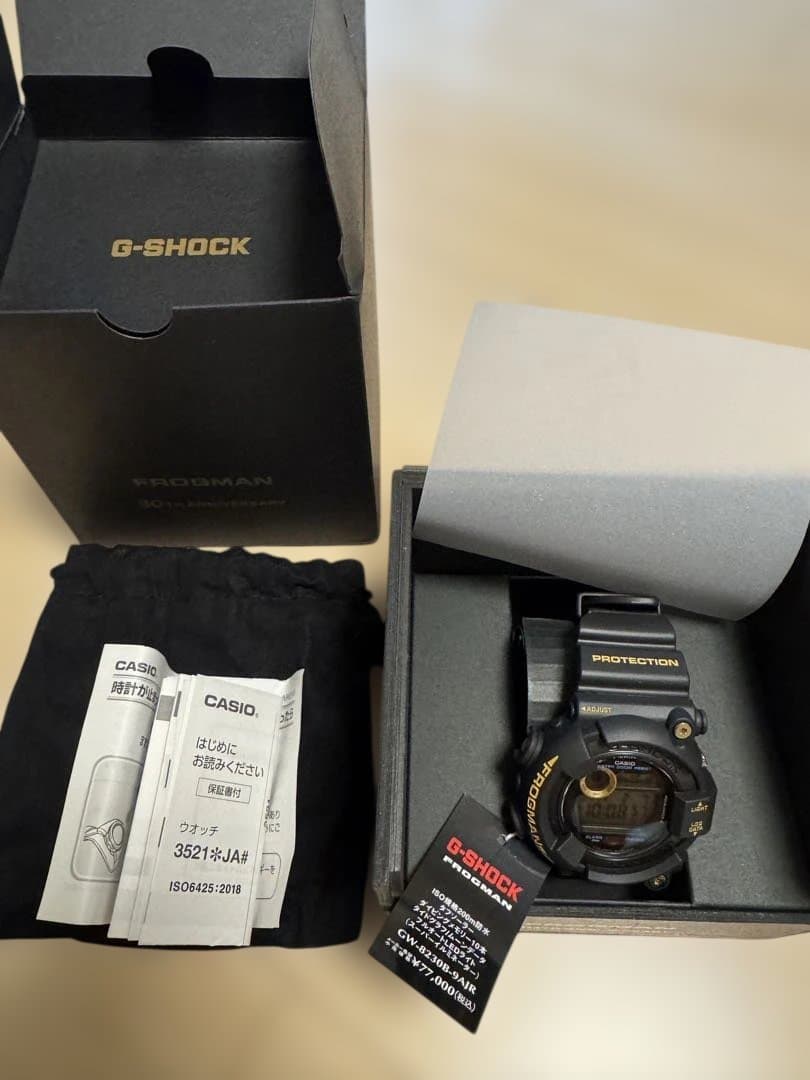 momo　新品　g-shock フロッグマン　30周年