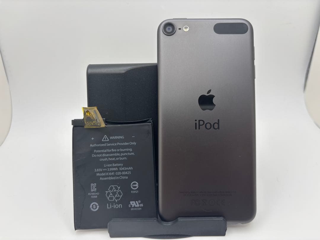iPod touch第6世代 32GB ブラック バッテリー交換済み 美品