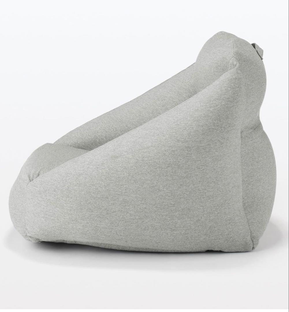 無印良品　新品未使用　空気でできたソファ　グレー