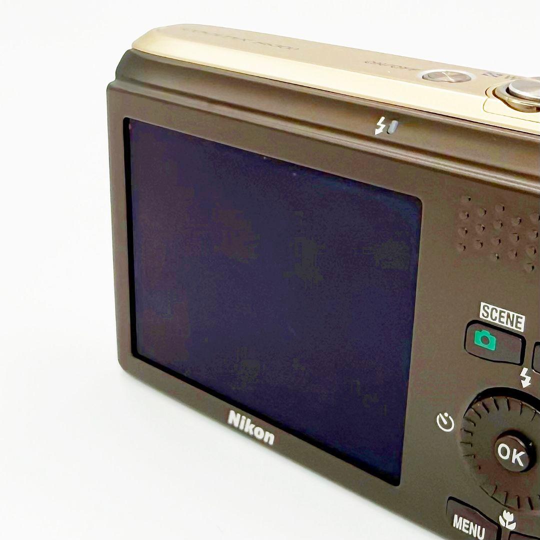 ニコン COOLPIX S6300 エレガントゴールド コンデジ カメラ 中古