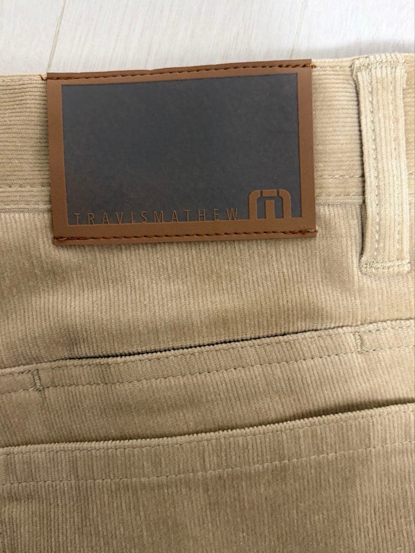 【新品未使用】トラビスマシュー　Mサイズコーデュロイパンツ