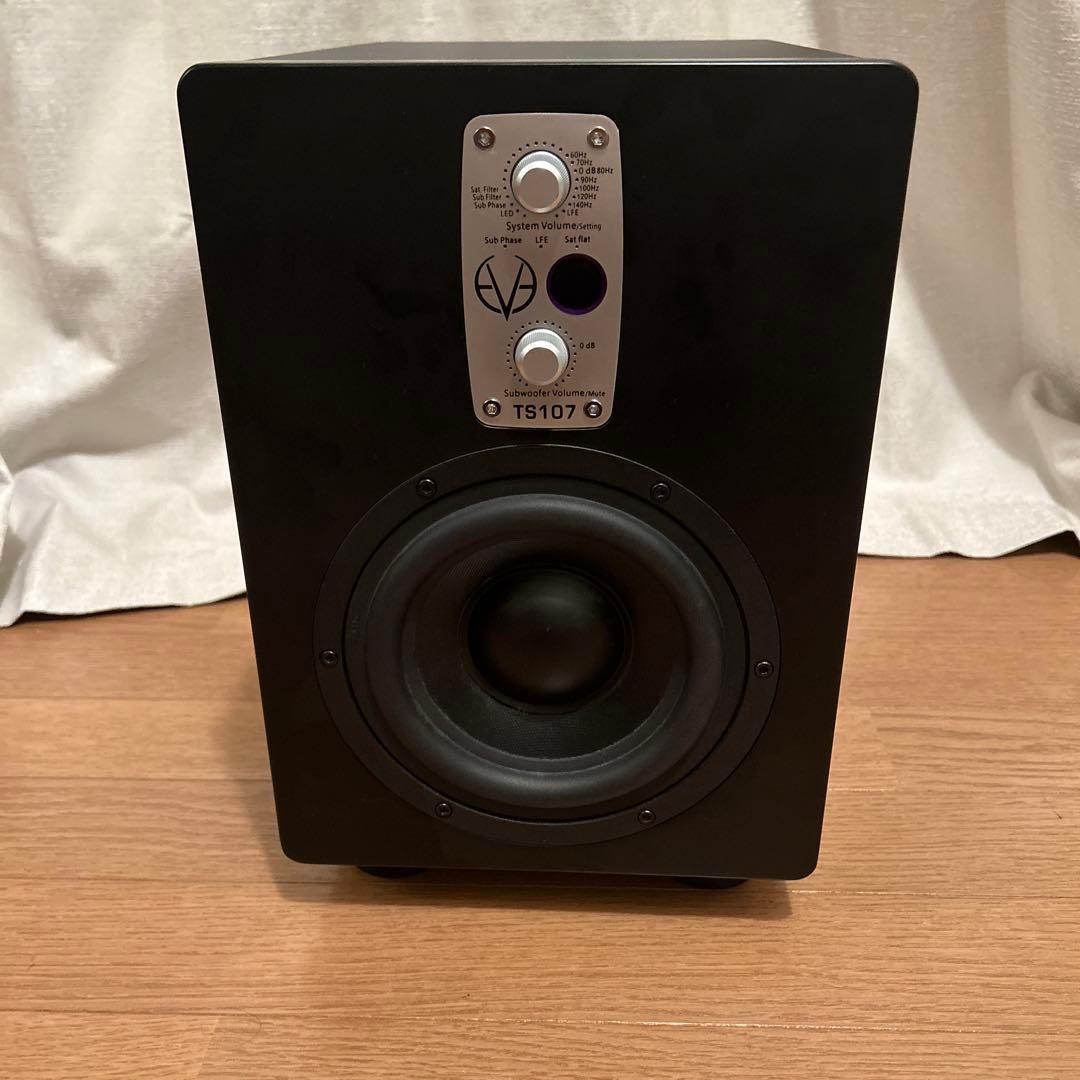 EVE TS107 スピーカー 黒【通電OK、ジャンク】
