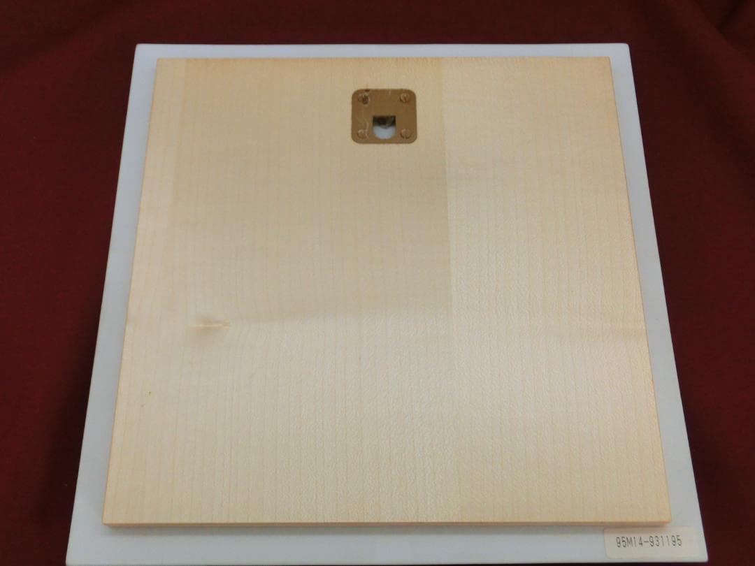 【マイセン】陶板画・白い薔薇