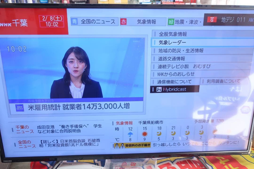 TOSHIBA REGZA 4K液晶テレビ 49C310X 2019年製