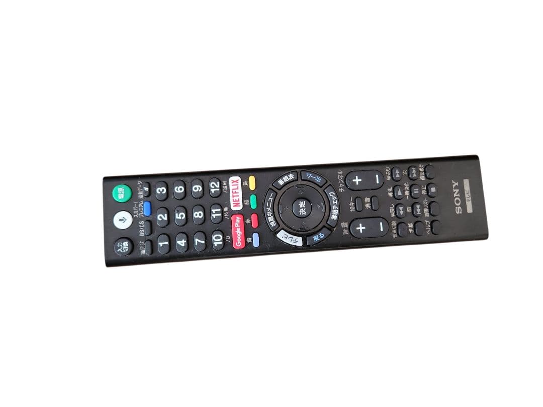 Sony 液晶テレビ 本体 + リモコン付き　KJ-43X8000E ジャンク