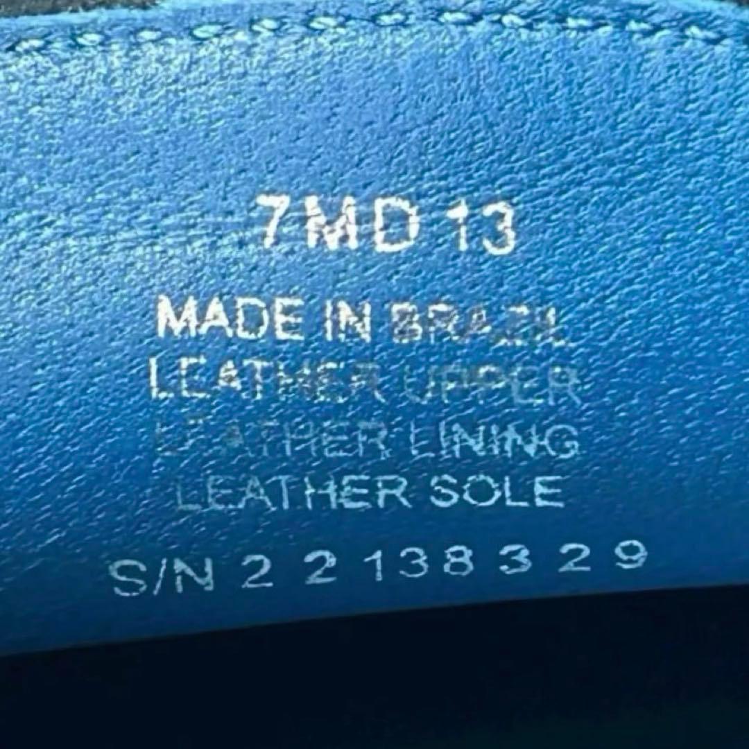 靴 TORY BURCH Studded Blue Suede Flat shoes