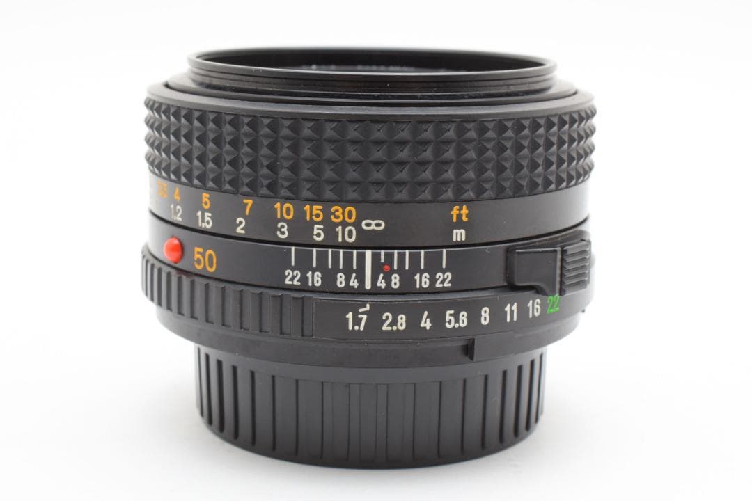【美品】ミノルタ MD 50mm f/1.7 レンズ #2722273