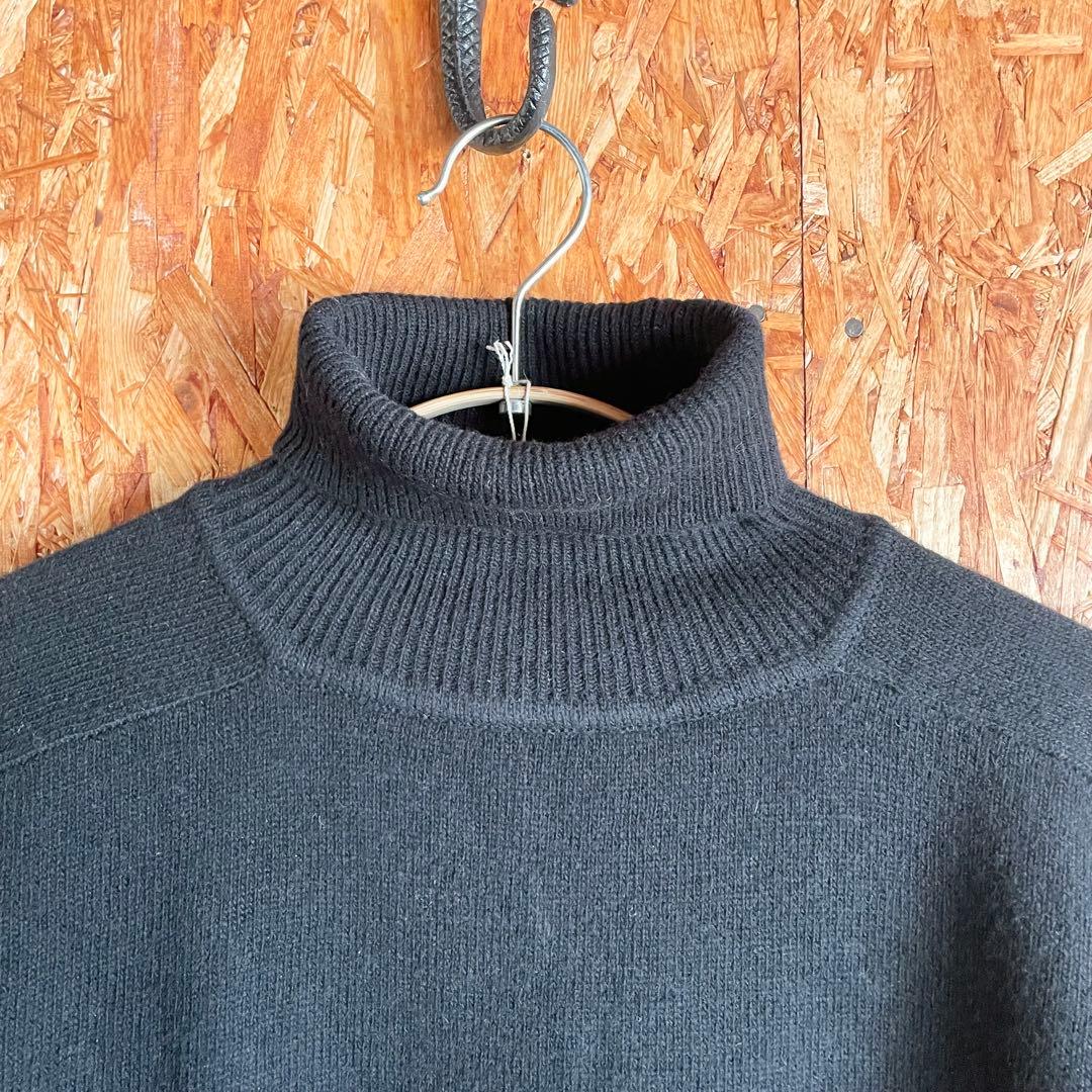 未使用タグ付き 90s Ralph Lauren タートルネックニット ウール