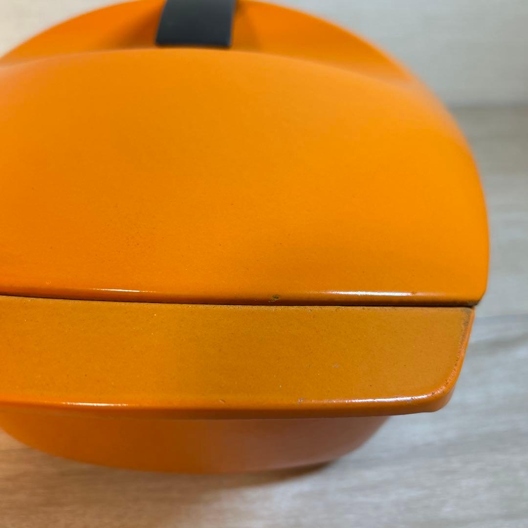 ルクルーゼ　コケル　復刻版　オレンジ　28cm 鍋　両手鍋