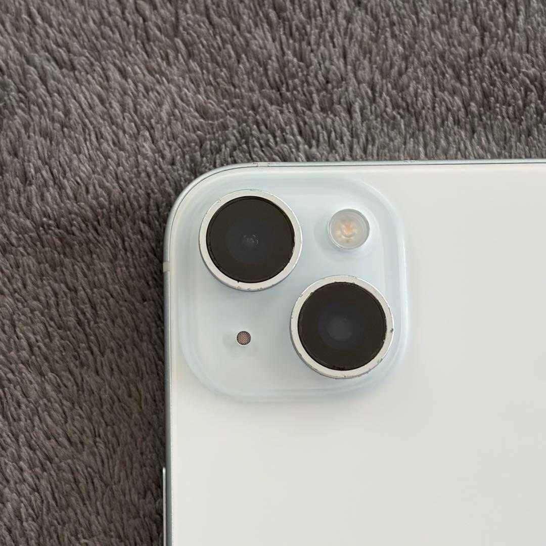【美品】iPhone15 128GB ブルー　SIMフリー