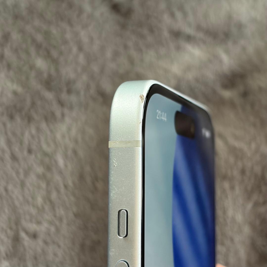 【美品】iPhone15 128GB ブルー　SIMフリー