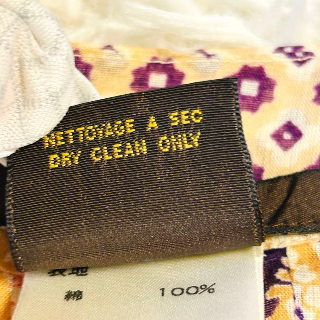 ルイヴィトン LOUIS VUITTON ブラウス シャツ 長袖 ペイズリー柄