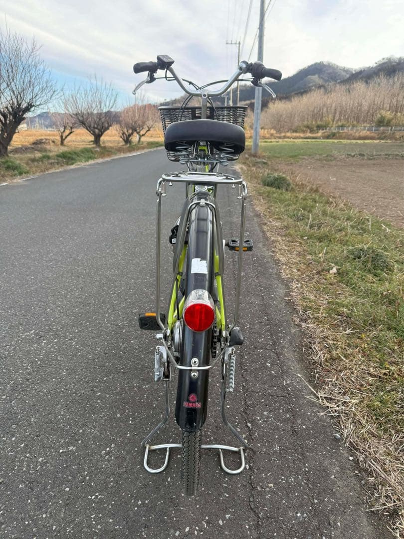 電動アシスト自転車 ライムグリーン