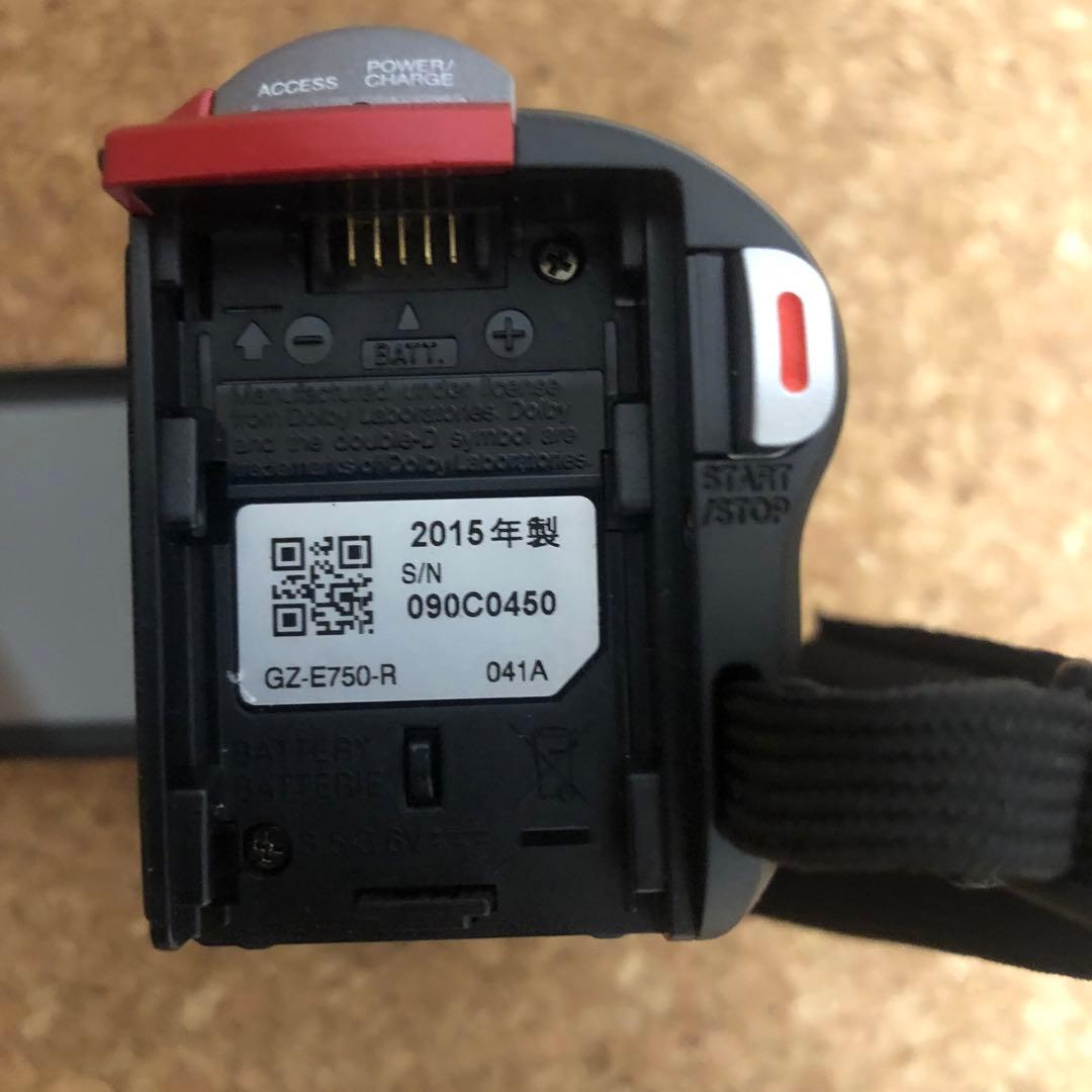 JVC ビデオカメラ GZ-E750-R