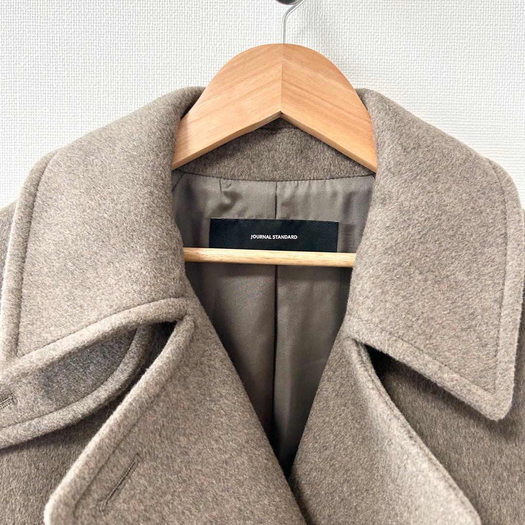 美品✨JOURNAL STANDARD スーパー160バルカラーミドルコート