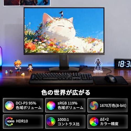 KEY TO COMBAT 24.5インチゲーミングモニターFHD 300Hzm