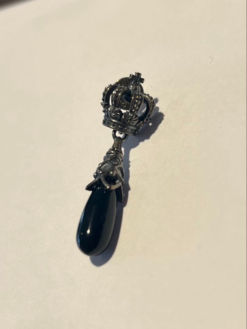 Justin Davis ドロップシルバーピアス(片耳用)