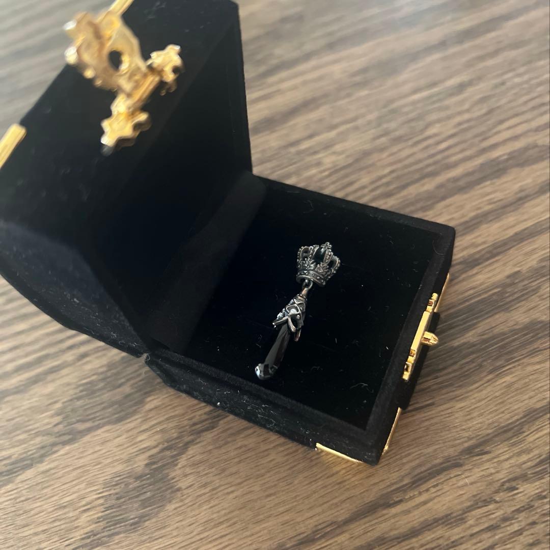 Justin Davis ドロップシルバーピアス(片耳用)