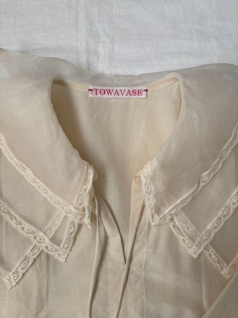 【新品】希少 TOWAVASE ブラウス Leavers blouse