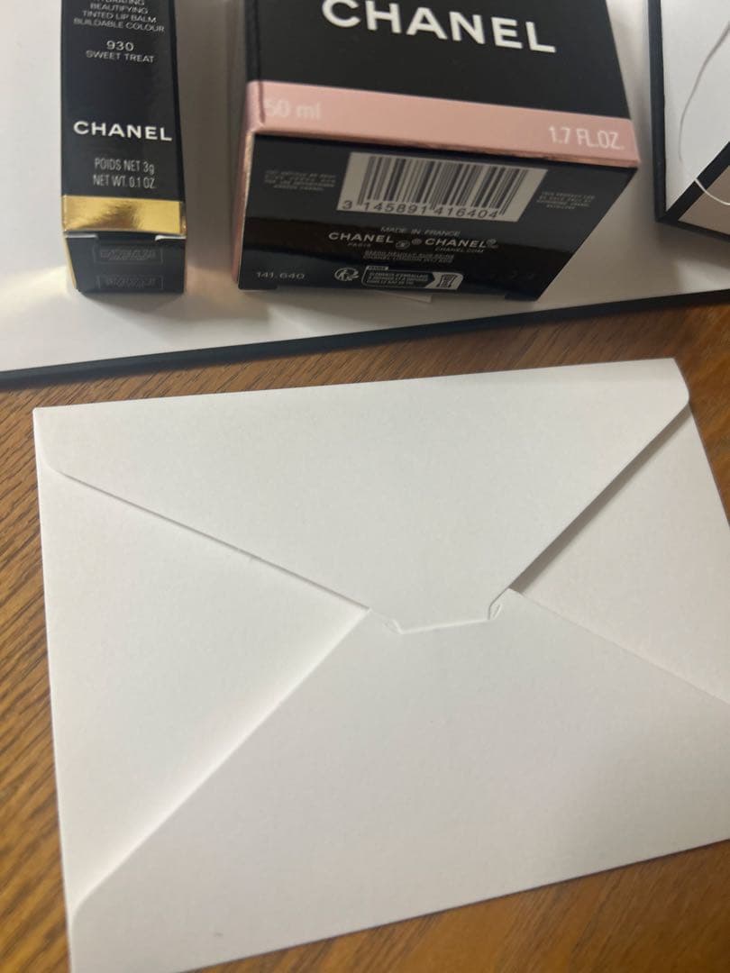 CHANELルリフトラクレームマン 50ml・ココバームリップセット新品未使用