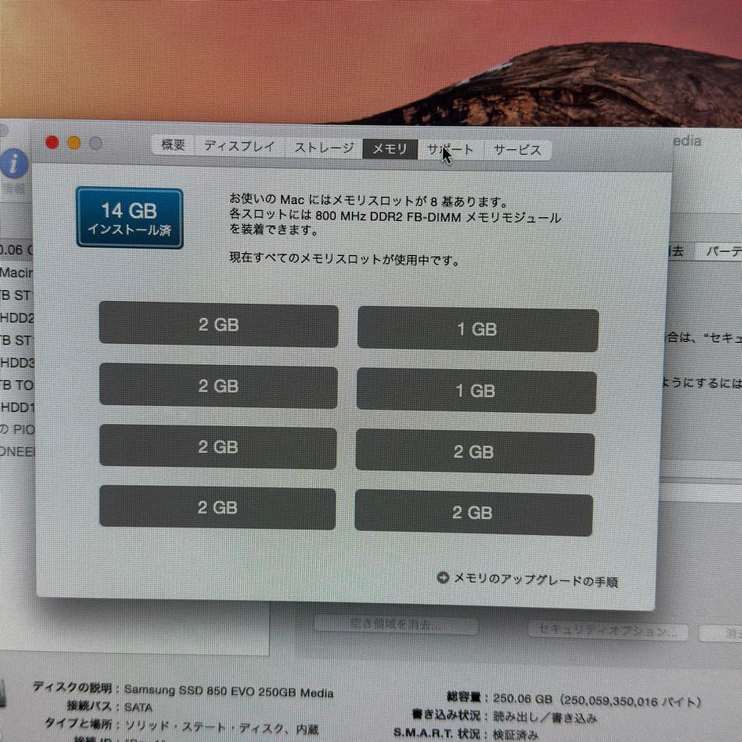 Apple MacPro3.1 Early2008 CTO 中古