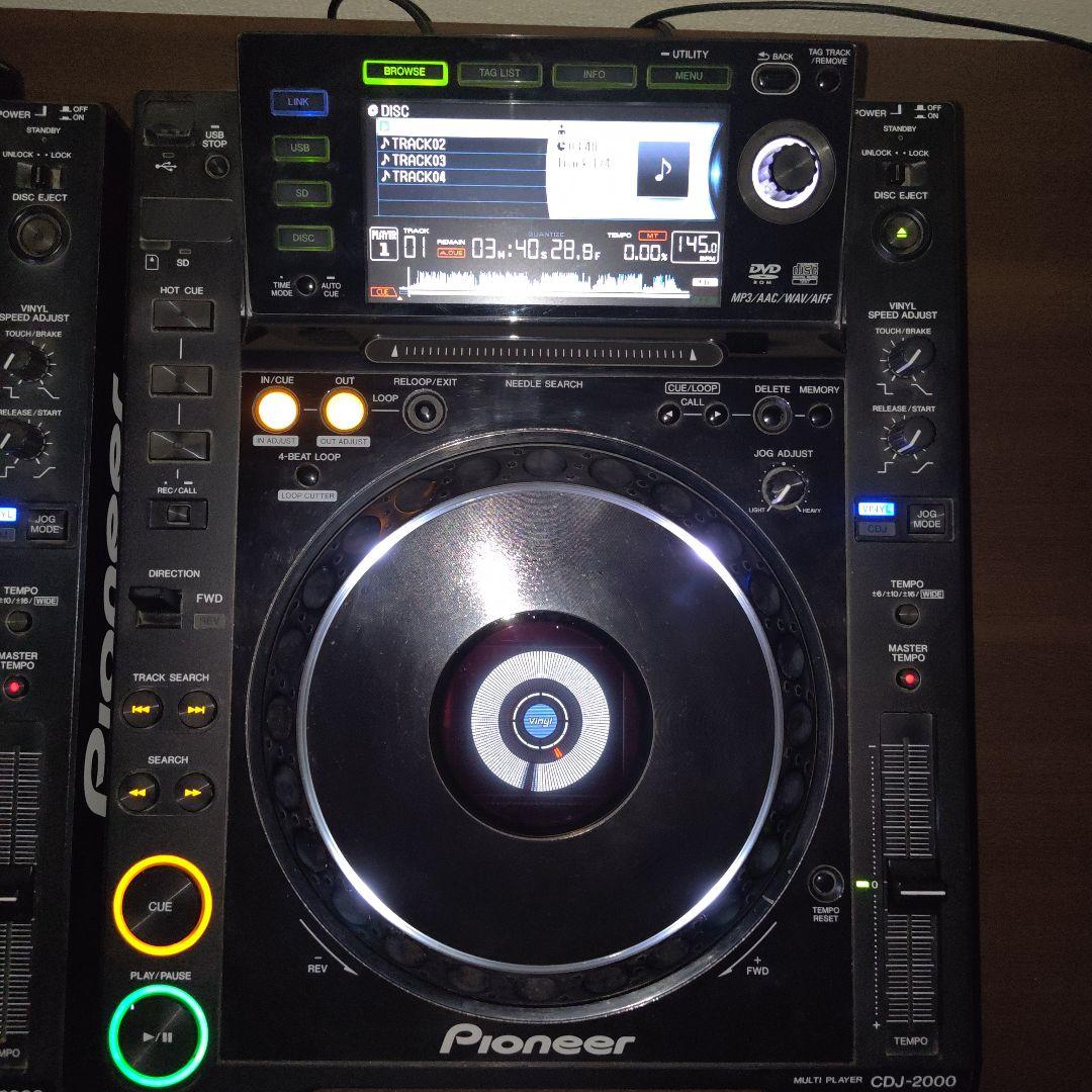 Pioneer CDJ-2000 2台
