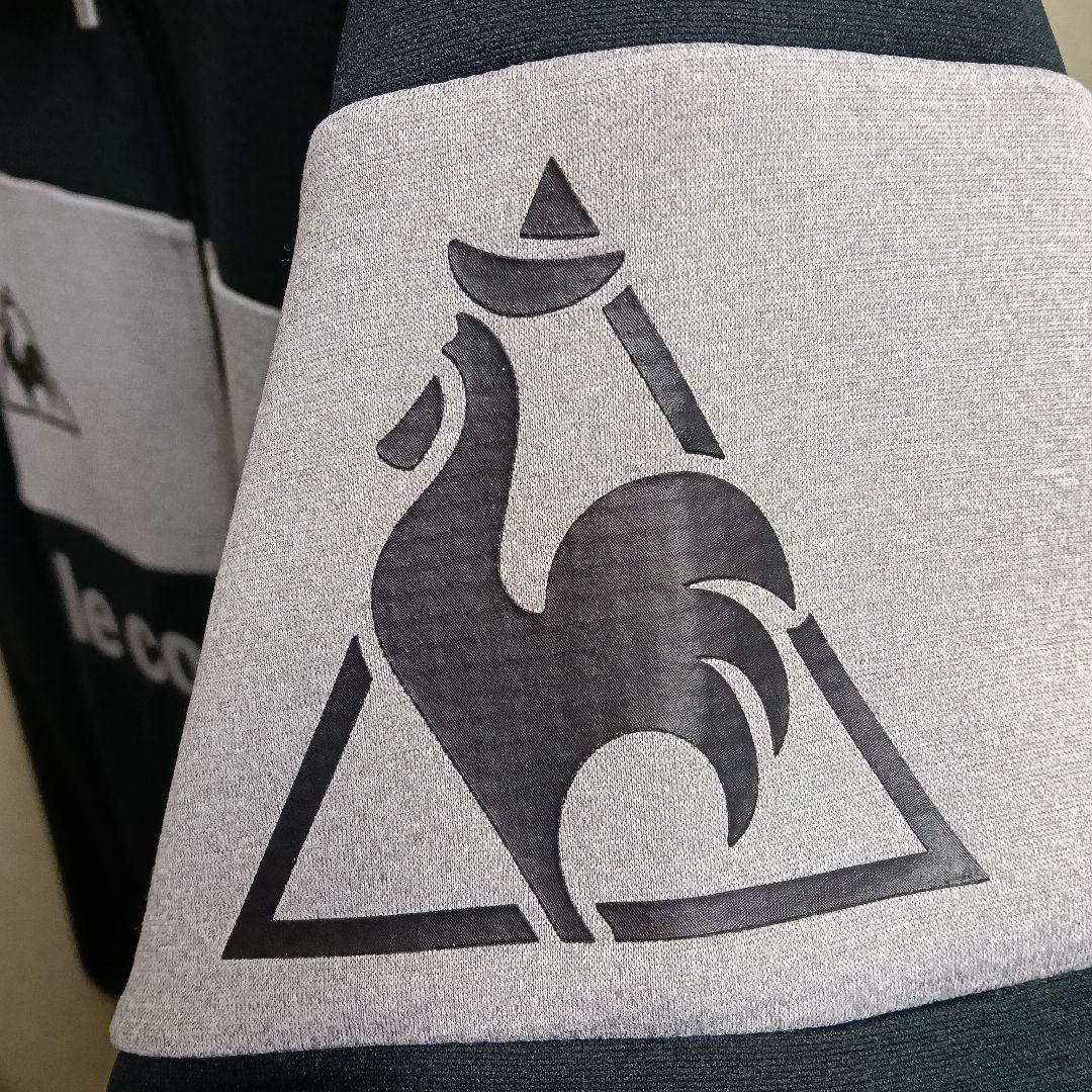 ルコック製 名古屋グランパス トラックトップ ブラック×グレー／L