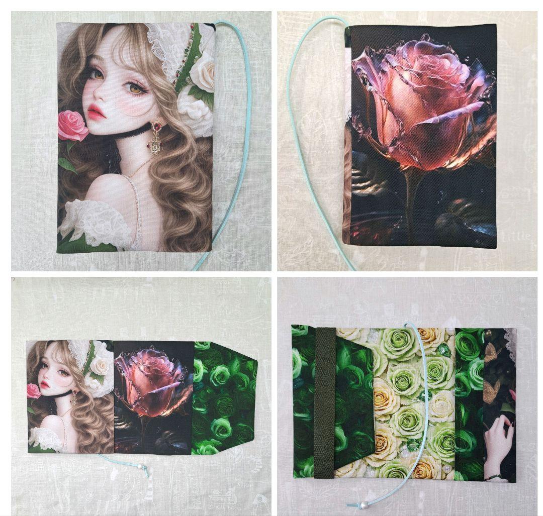 メモリー様㊳ブックカバー、ウォールポケット、スマホポーチ