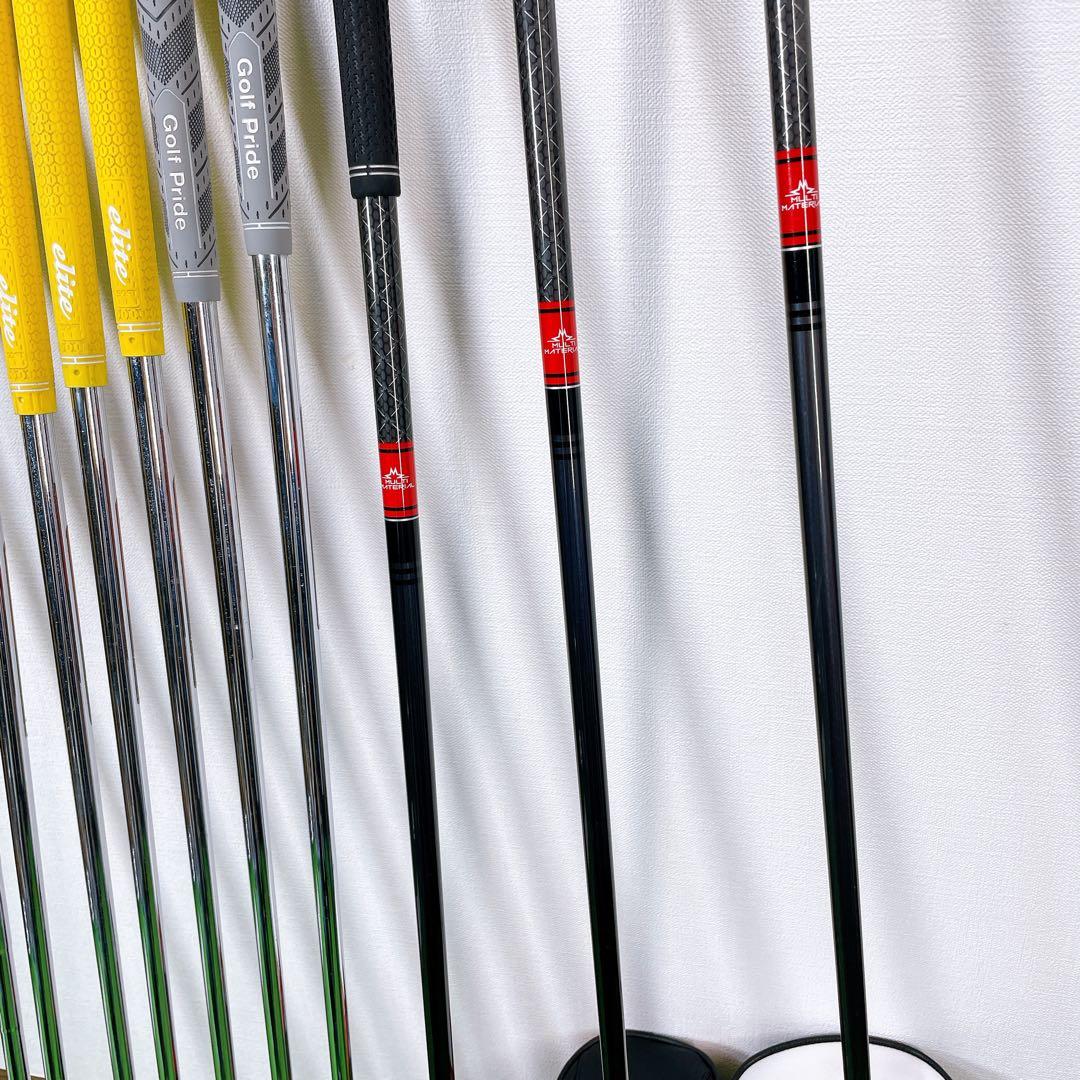 バック無し　テーラーメイド ステルス2 RSi1 12本　メンズ　ゴルフセット