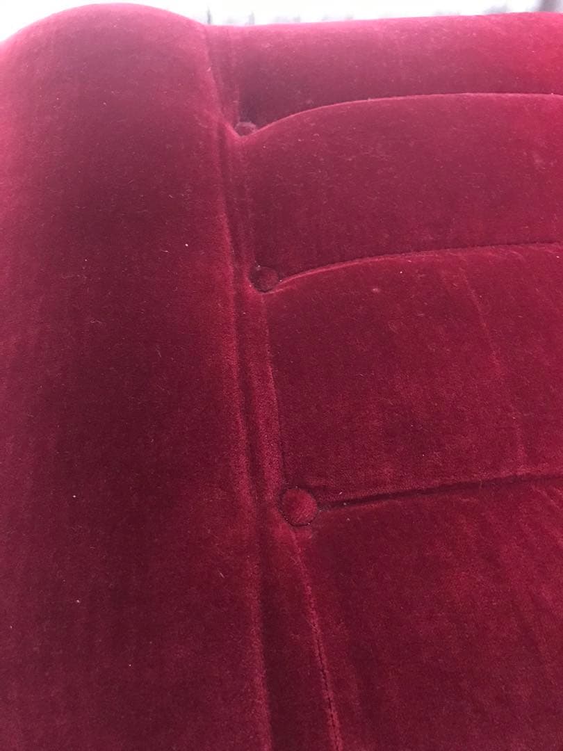 ソファー ベロア 1人掛け アンティーク ヴィンテージ 別注品