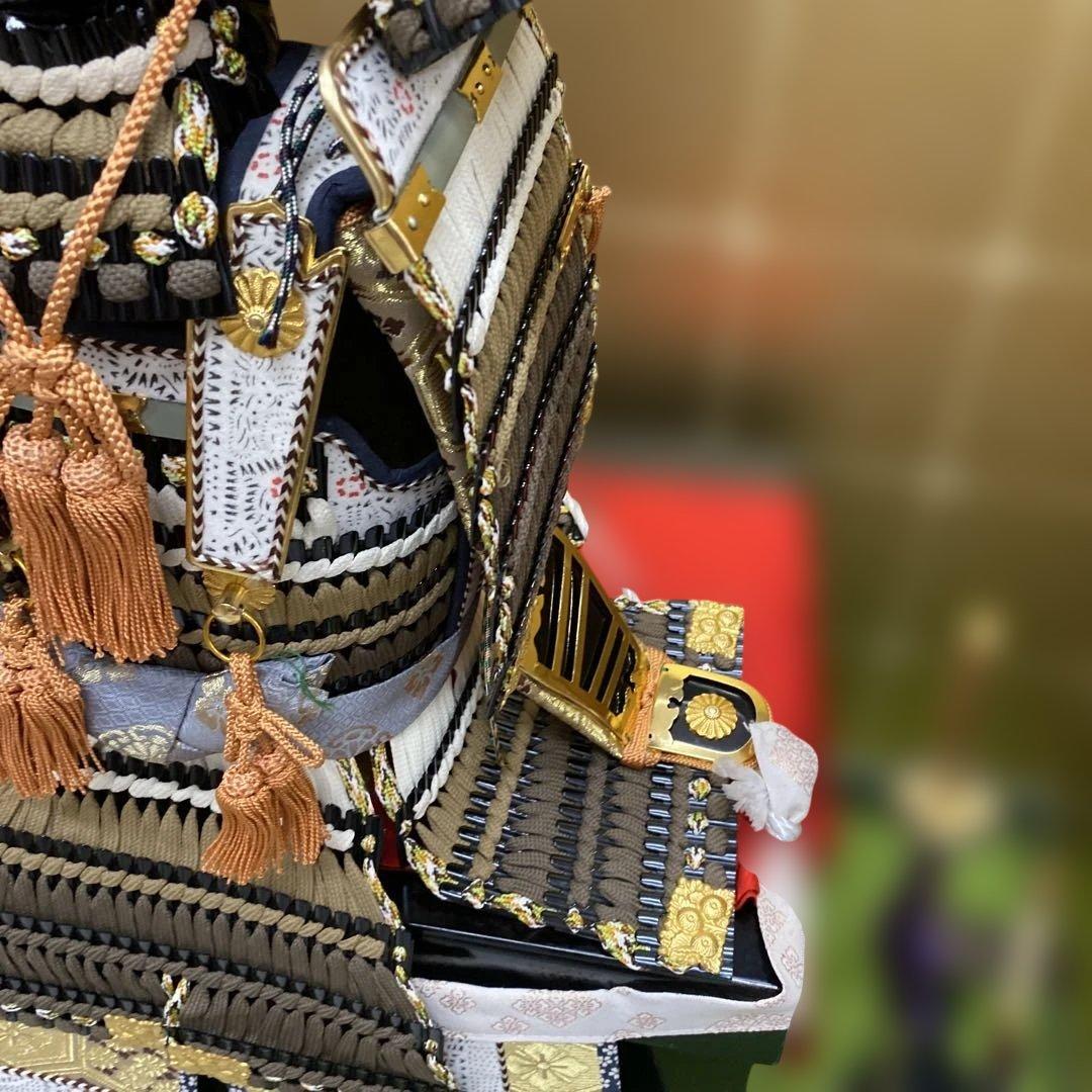 ☆五月人形　鎧兜　東都二代　暁山　小柴暁山作☆