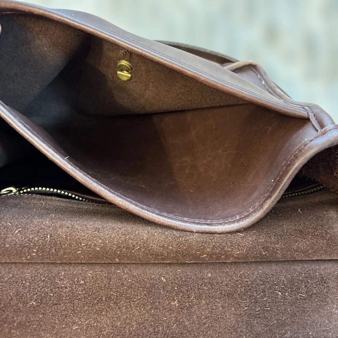 オールドコーチ　ショルダーバッグ 本革 レザー COACH 2way