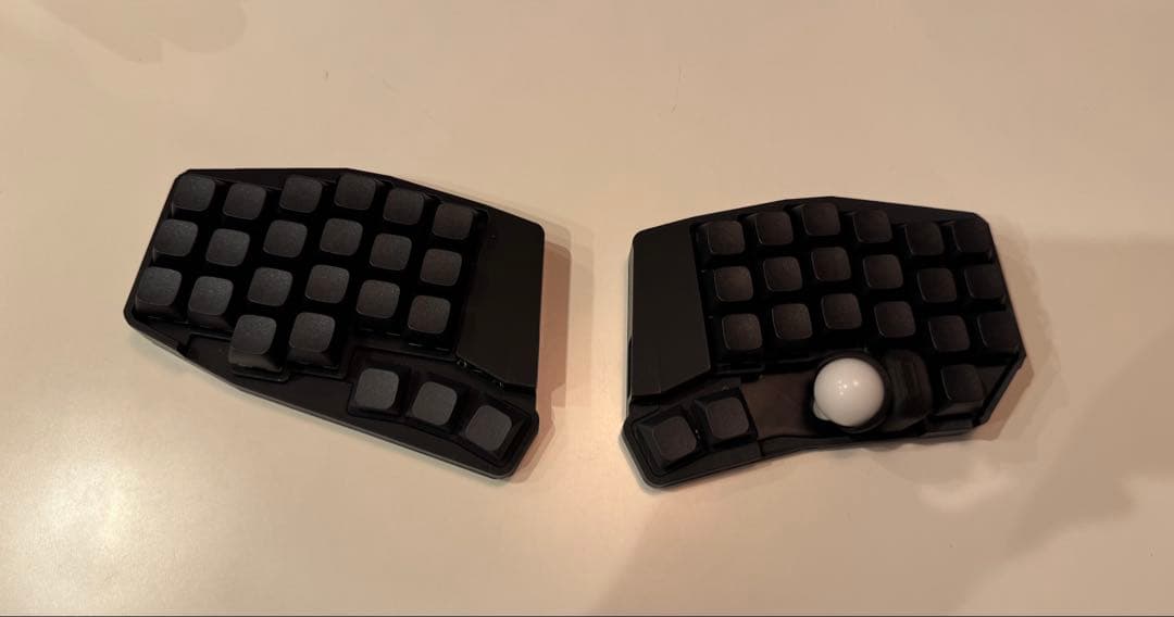 【新品】keyball44 トップケースマウント方式　黒仕様　フルフェイスケース