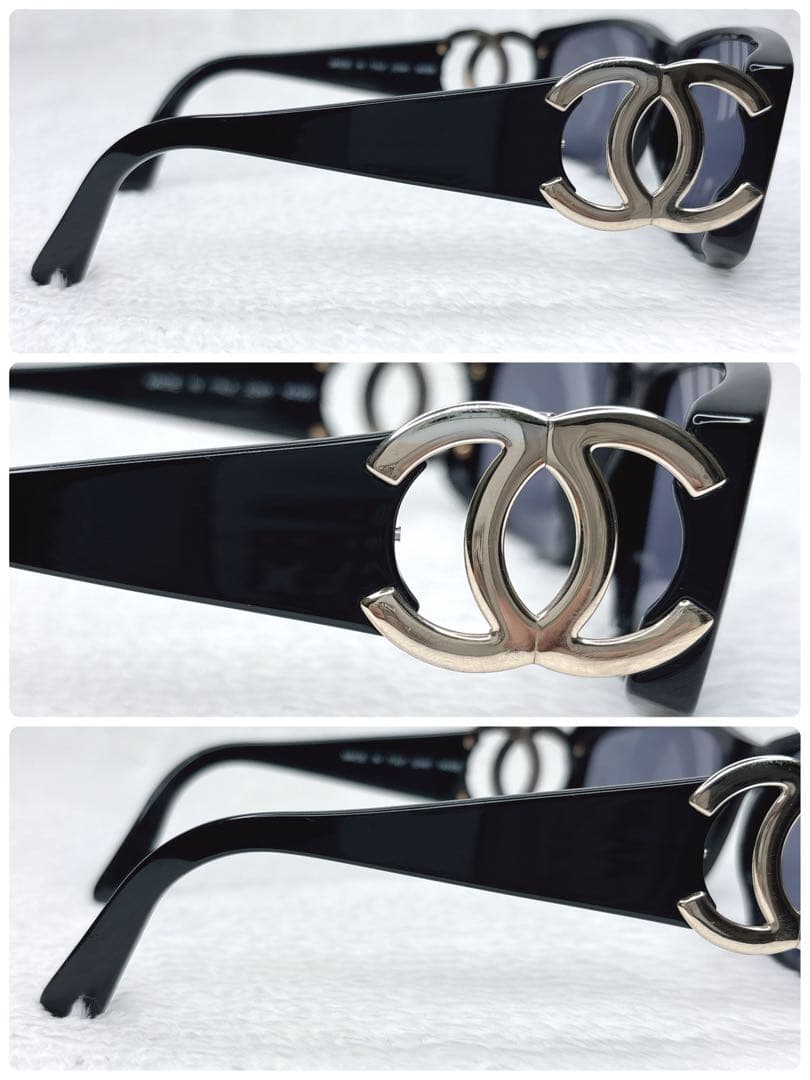 一級品✨ CHANEL シャネル　サイドゴールド　ココマーク　サングラス