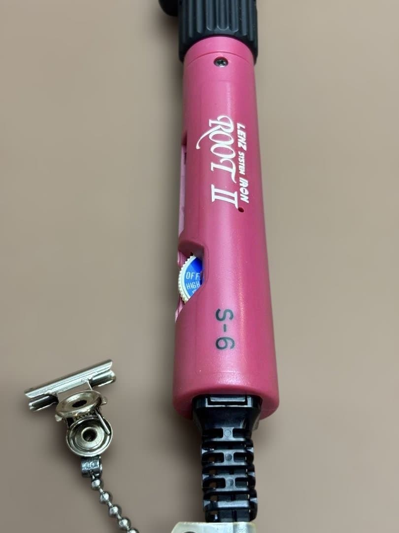 未使用品　LENZ S-6元巻きレンツルートアイロン　理容アイロン