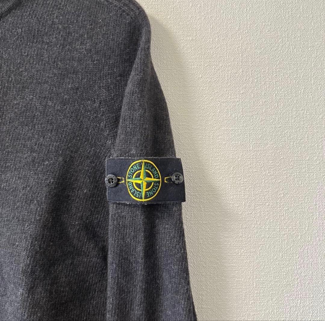 STONE  ラムウール クルーネック ニット セーター