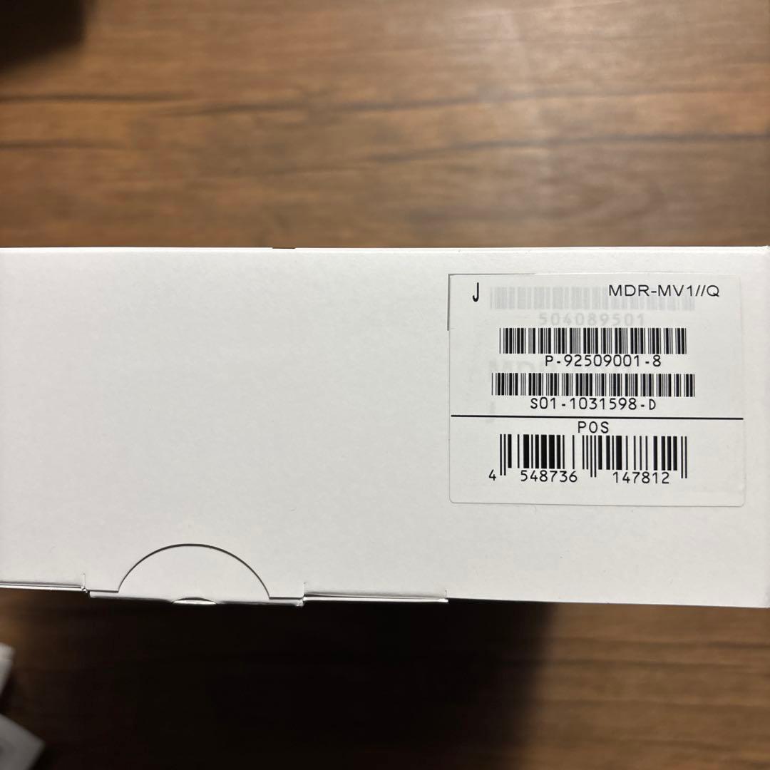 ソニー MDR-MV1