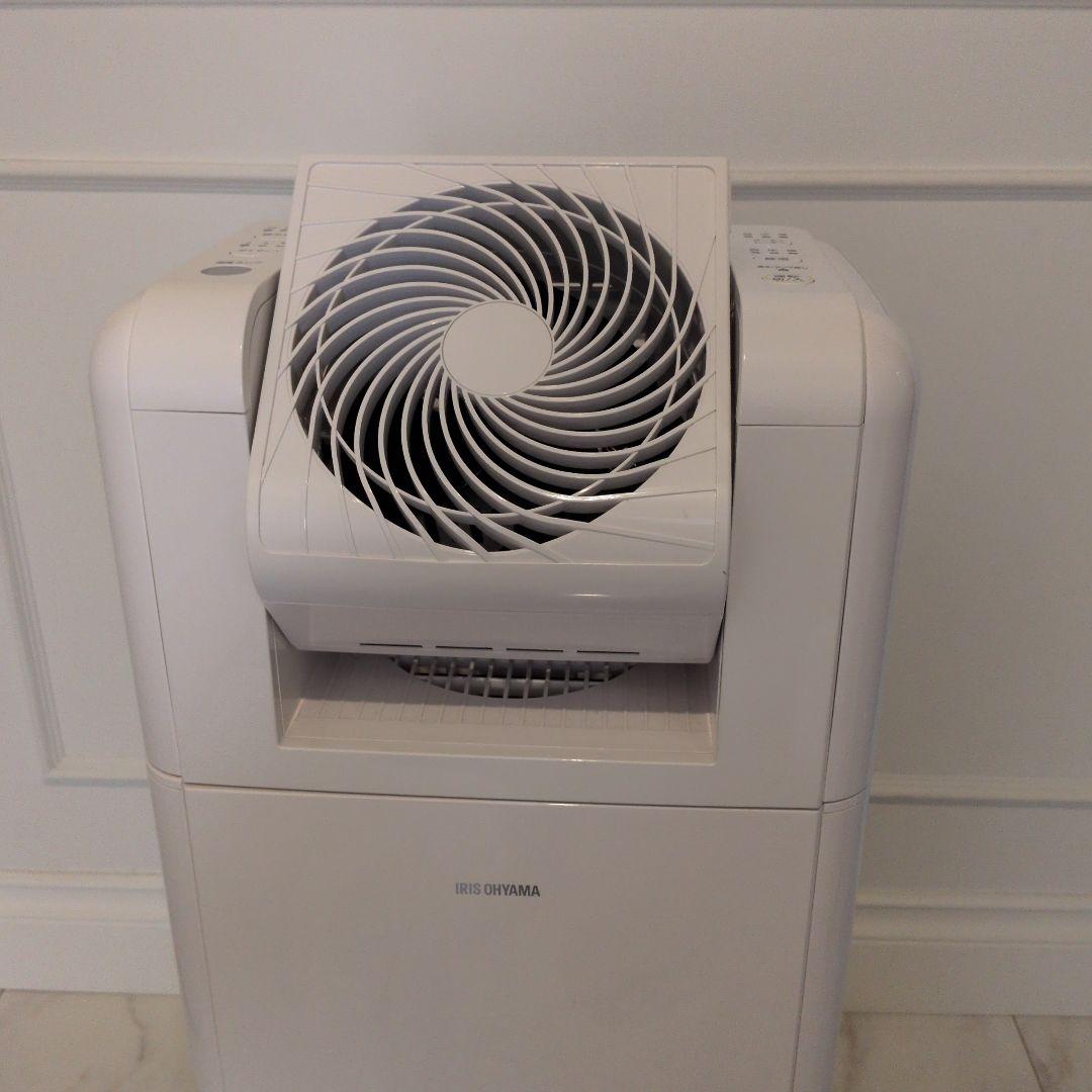 サーキュレーター衣類乾燥除湿機　アイリスオーヤマ　2022年IJDC-K80-W