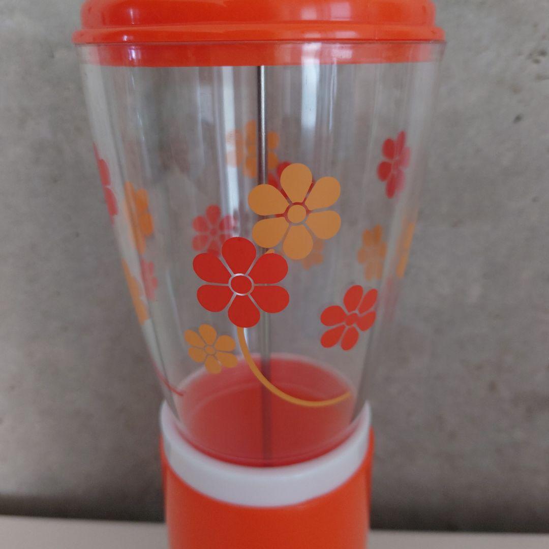 昭和レトロポップ花柄　トーワ箸立て