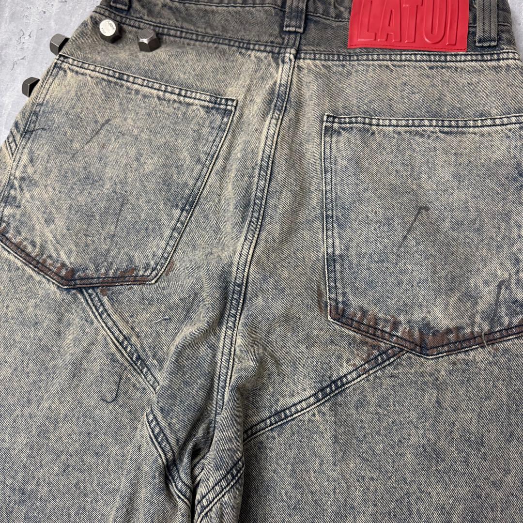 【即発送】LATUI ATELIER RAIN WALKER JEANS M