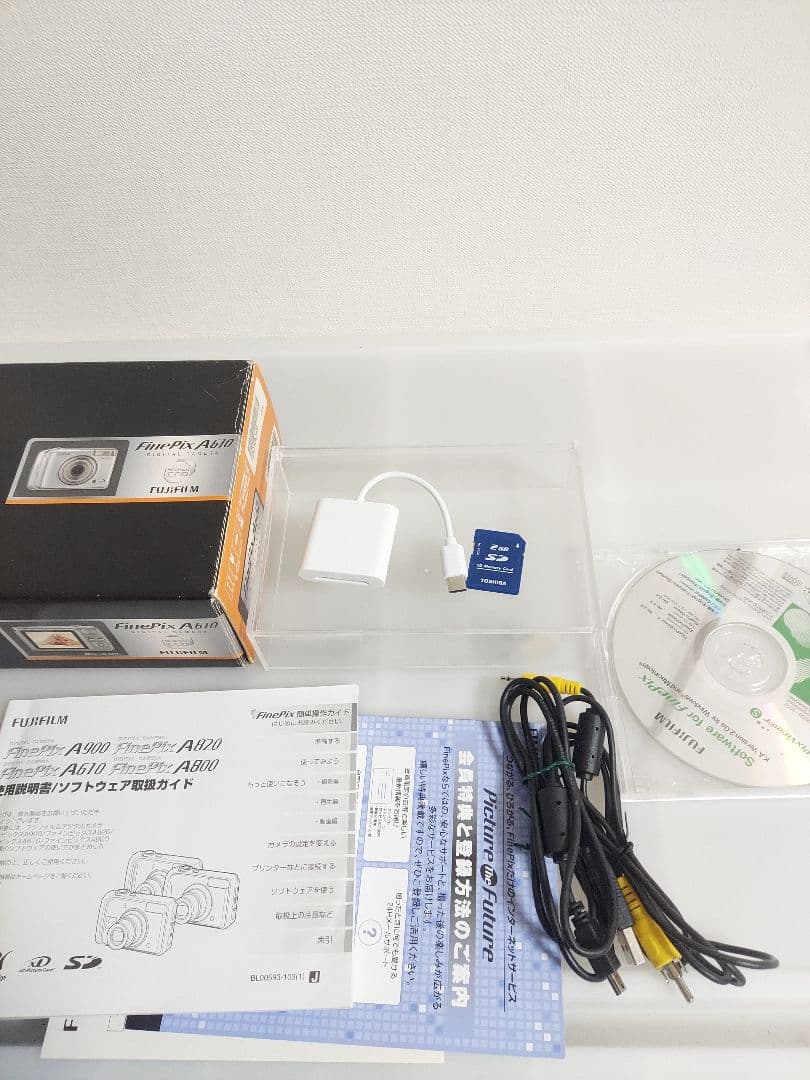 FUJIFILM Finepix A610 デジタルカメラ 動作確認済み