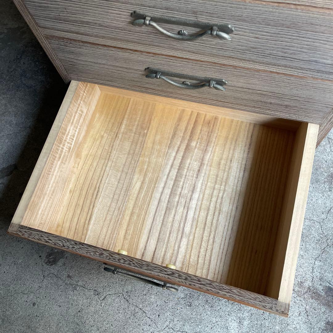 会津松本 手許 ３段 小引き出し 整理箱 抽斗 書類入れ