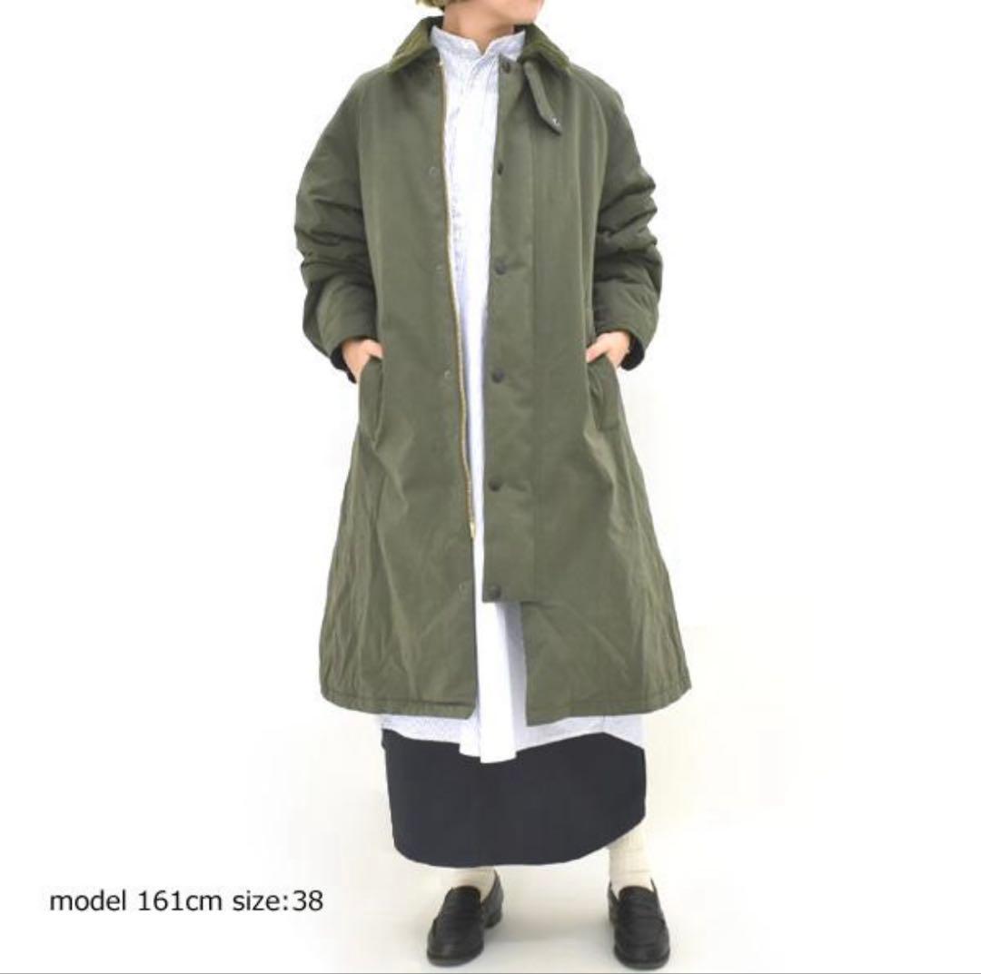 ⭐︎お値下げ！美品　Baubour バブアー　中綿コート　36