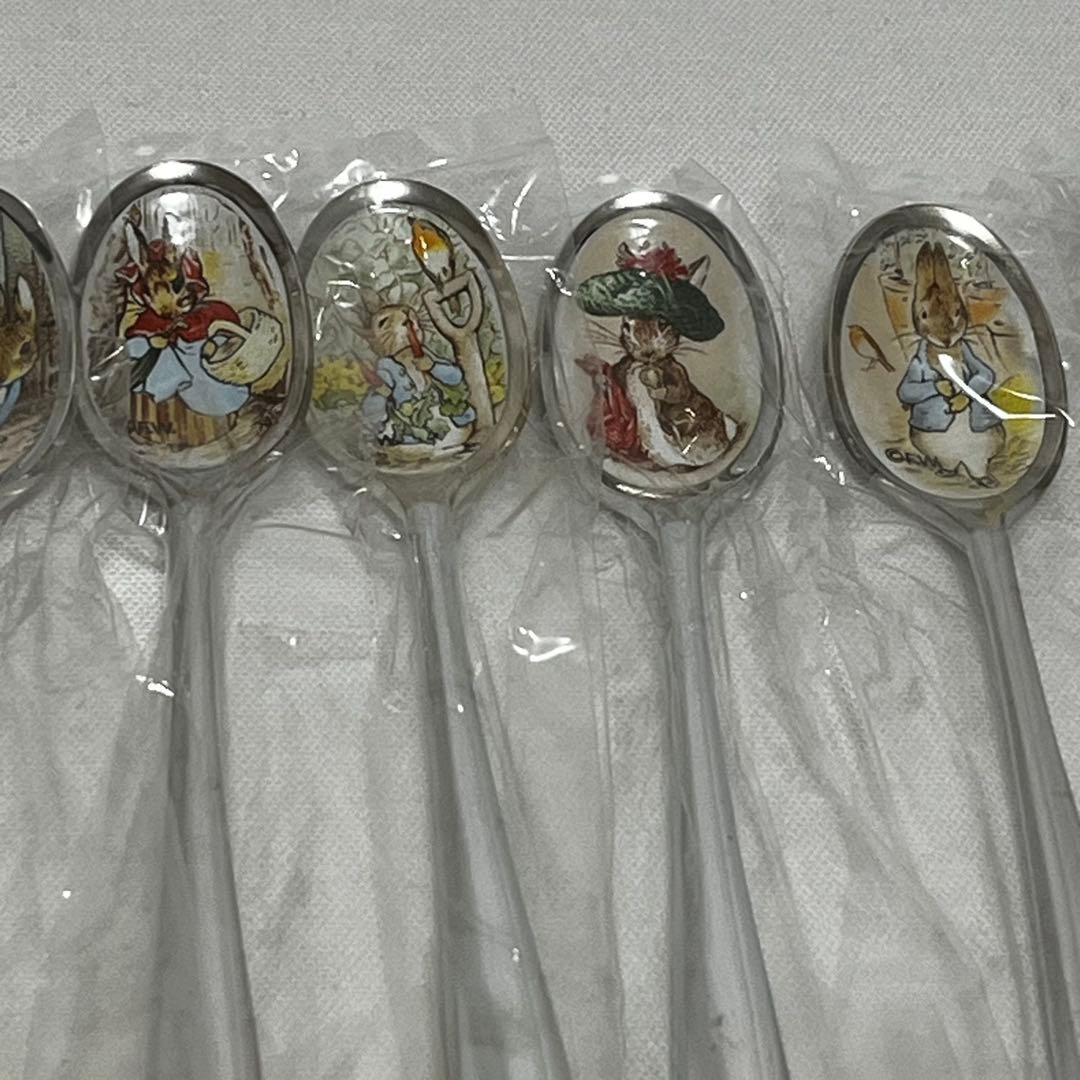 ピーターラビット アサヒ カトラリーセット ケーキフォーク ティースプーン 銀色