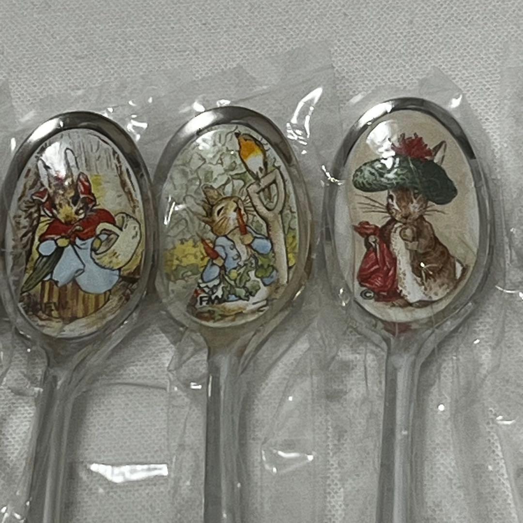 ピーターラビット アサヒ カトラリーセット ケーキフォーク ティースプーン 銀色