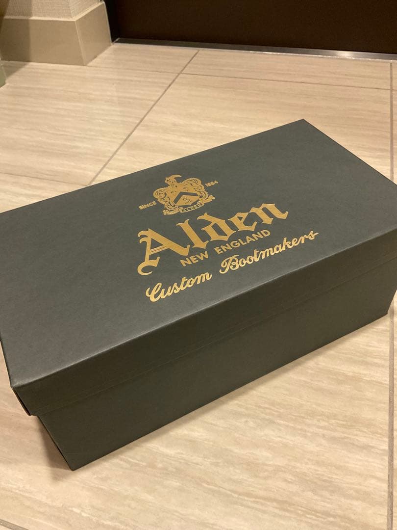 ロ*ー様 ★買いです★Alden ストレートチップ　コードバン 8E